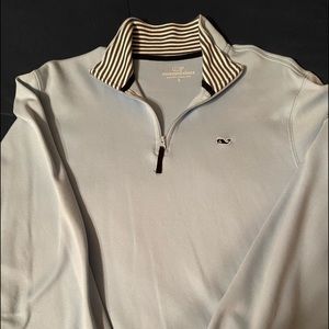 Vineyard Vines Baby Blue Quarter ZIP